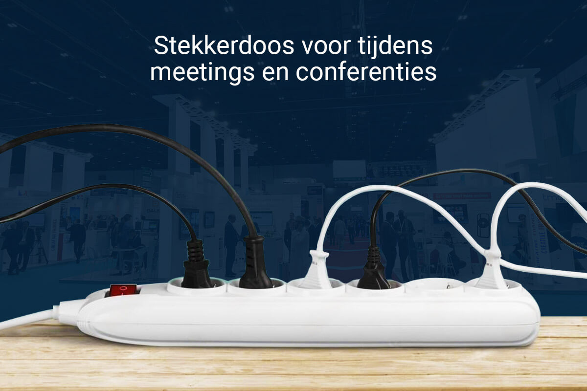 Stekkerdoos Voor Tijdens Meetings en Conferenties